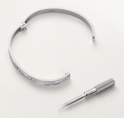 [Eterna Jewels]NEW-LOVE-6.1MM-Width Diamond-Studded Bracelet
