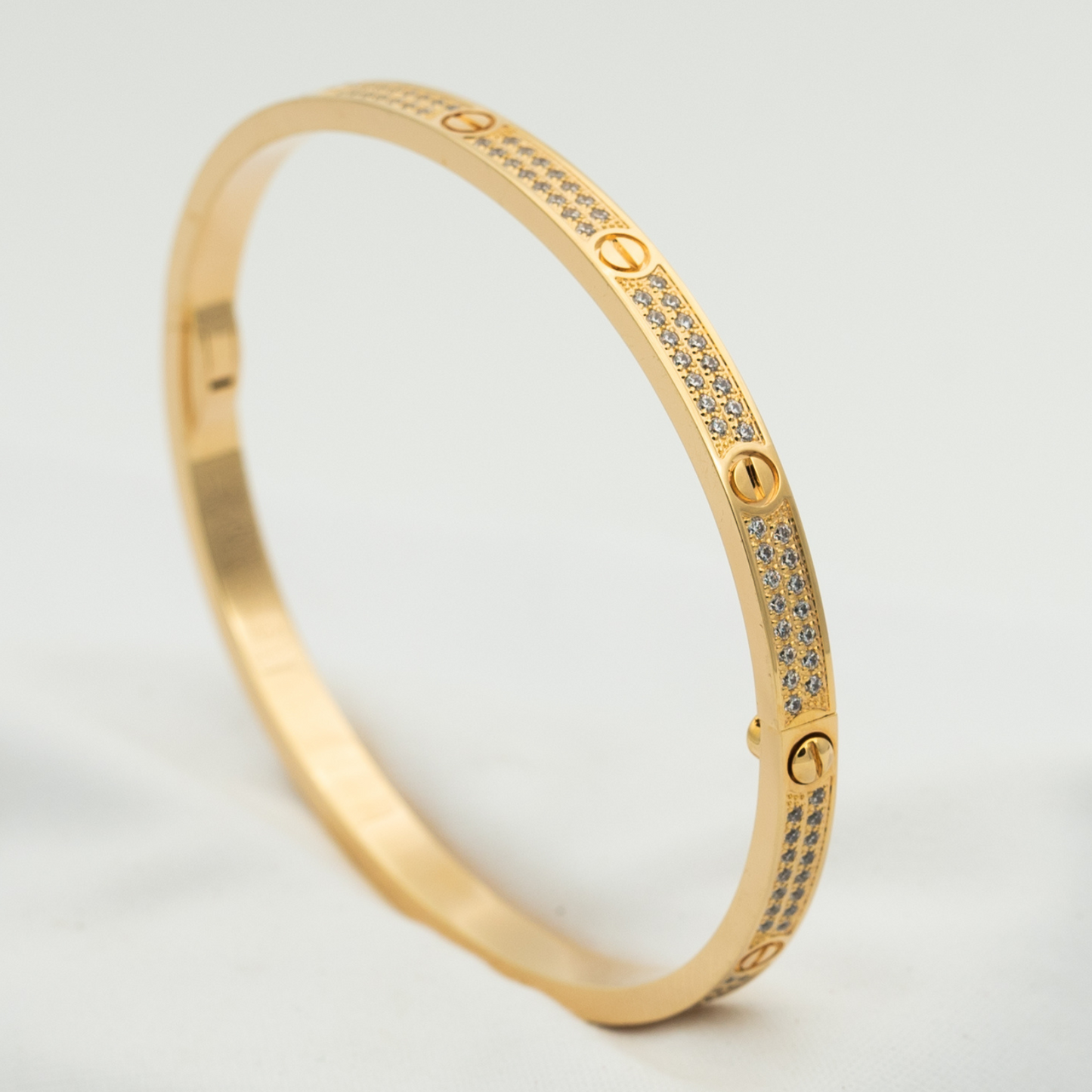 [Eterna Jewels]LOVE BRACELET 3.65MM DIAMOND-PAVED
