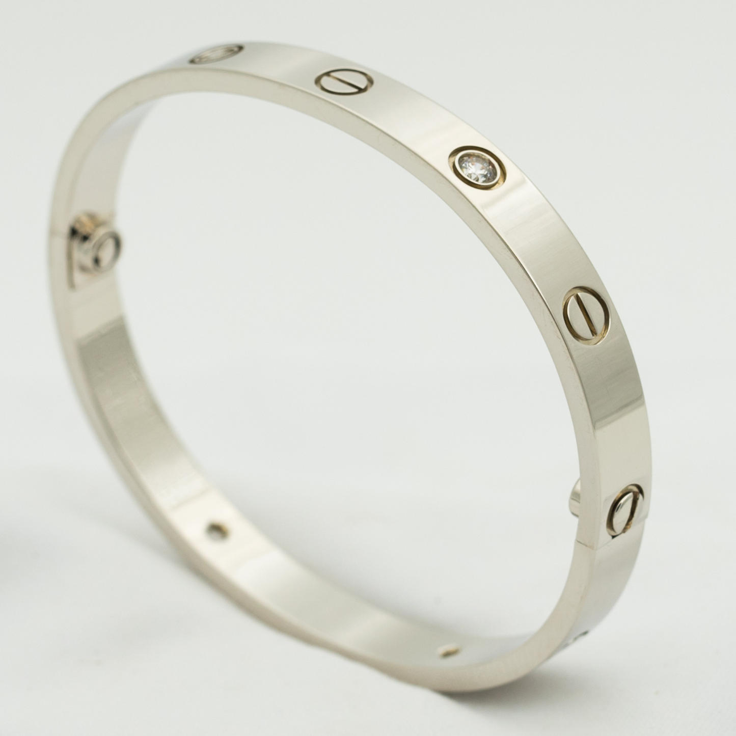 [Eterna Jewels]LOVE BRACELET 6.1MM 4 DIAMONDS