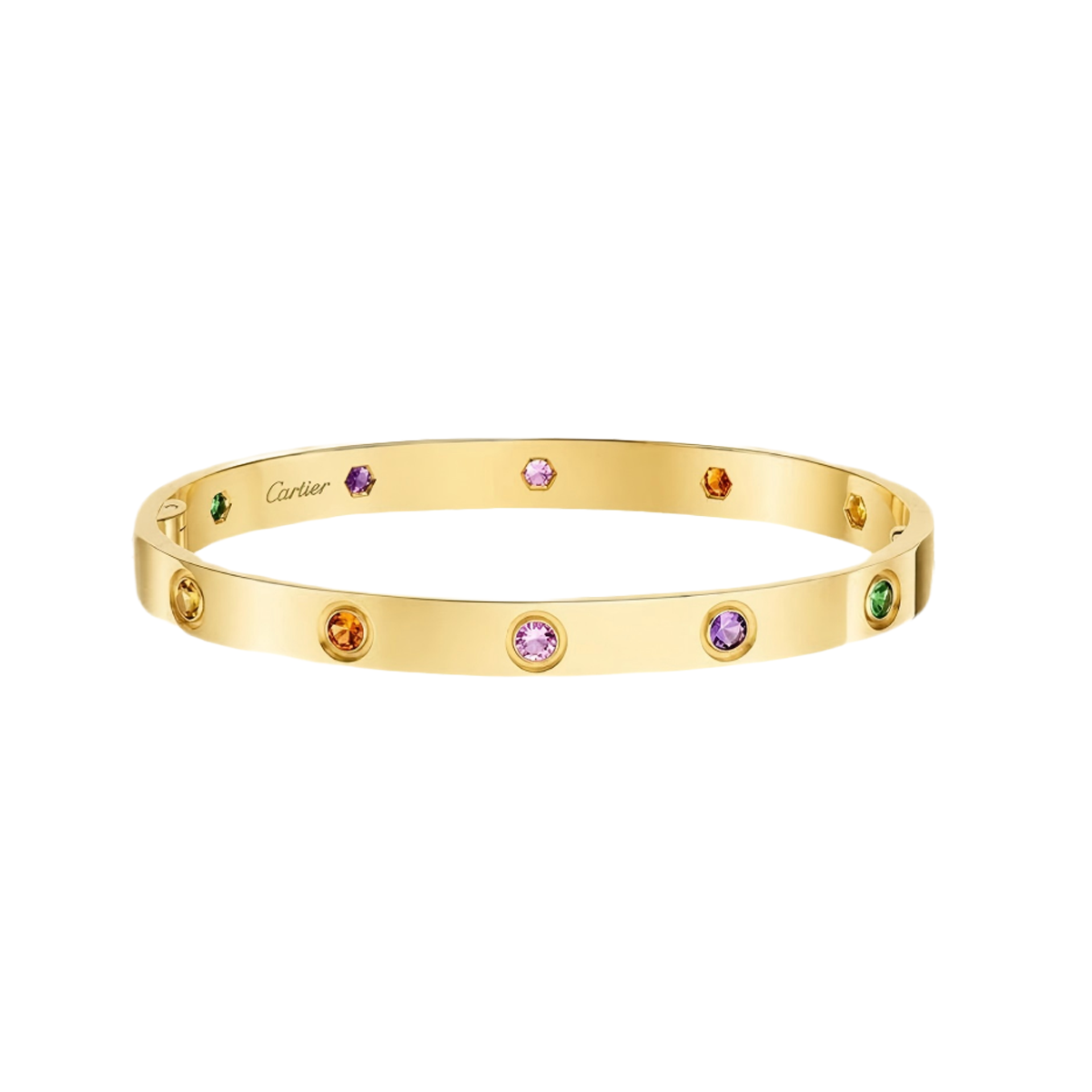 [Eterna Jewels]2026 RAINBOW LOVE BRACELET 6.1MM  10 DIAMONDS