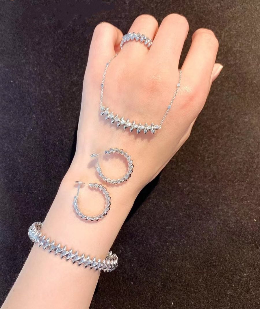 [Eterna Jewels]CLASH SILVER BRACELET