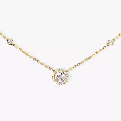 [Eterna Jewels]Diamond Necklace 0,20ct Brilliant Shape Joy