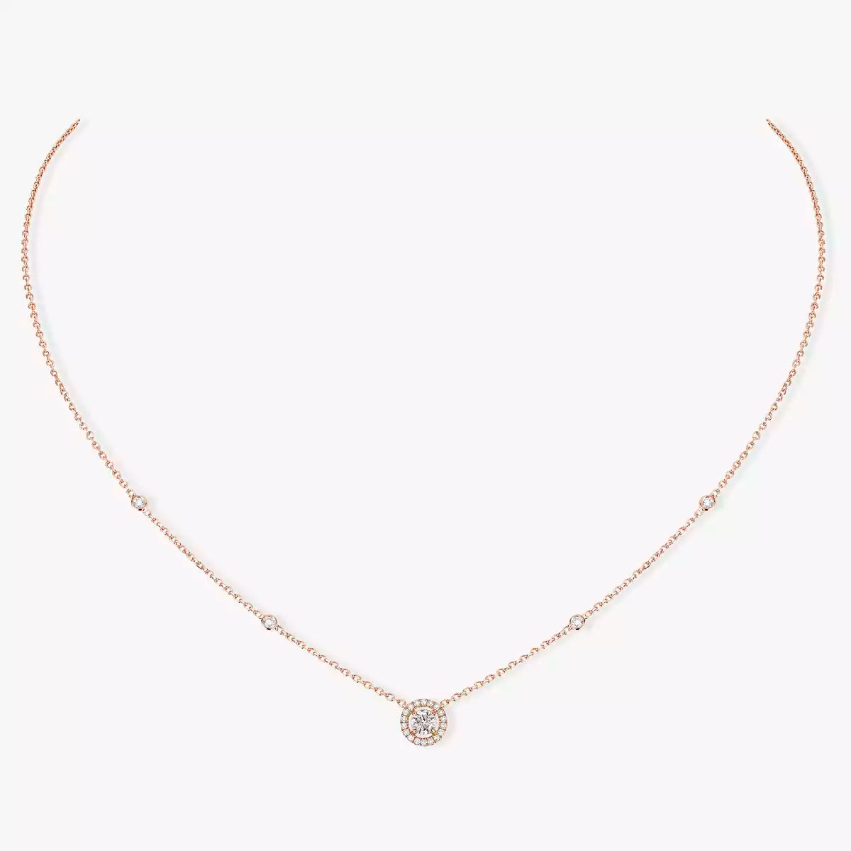 [Eterna Jewels]Diamond Necklace 0,20ct Brilliant Shape Joy