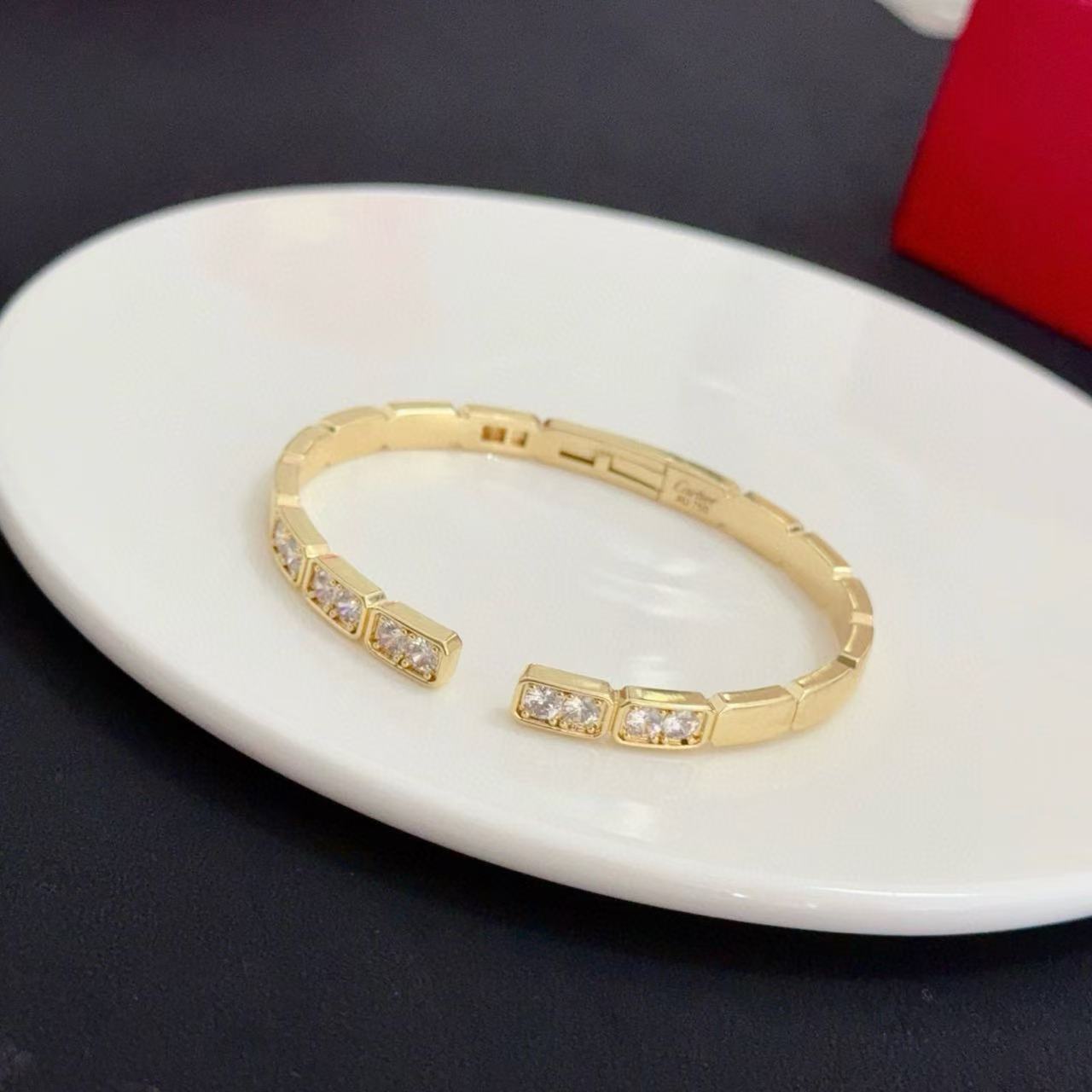 [Eterna Jewels jewelrys]LOVE DIAMOND OPEN  BRACELET