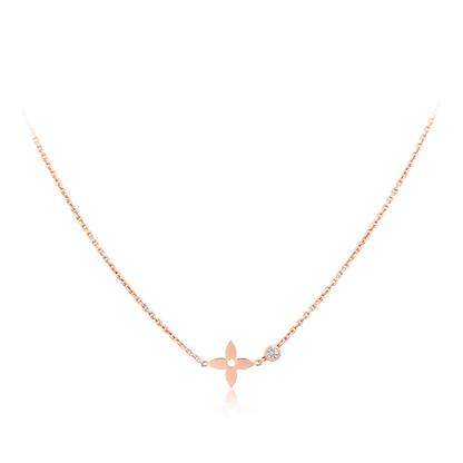 [Eterna Jewels]BLOSSOM PENDANT PINK GOLD AND DIAMOND