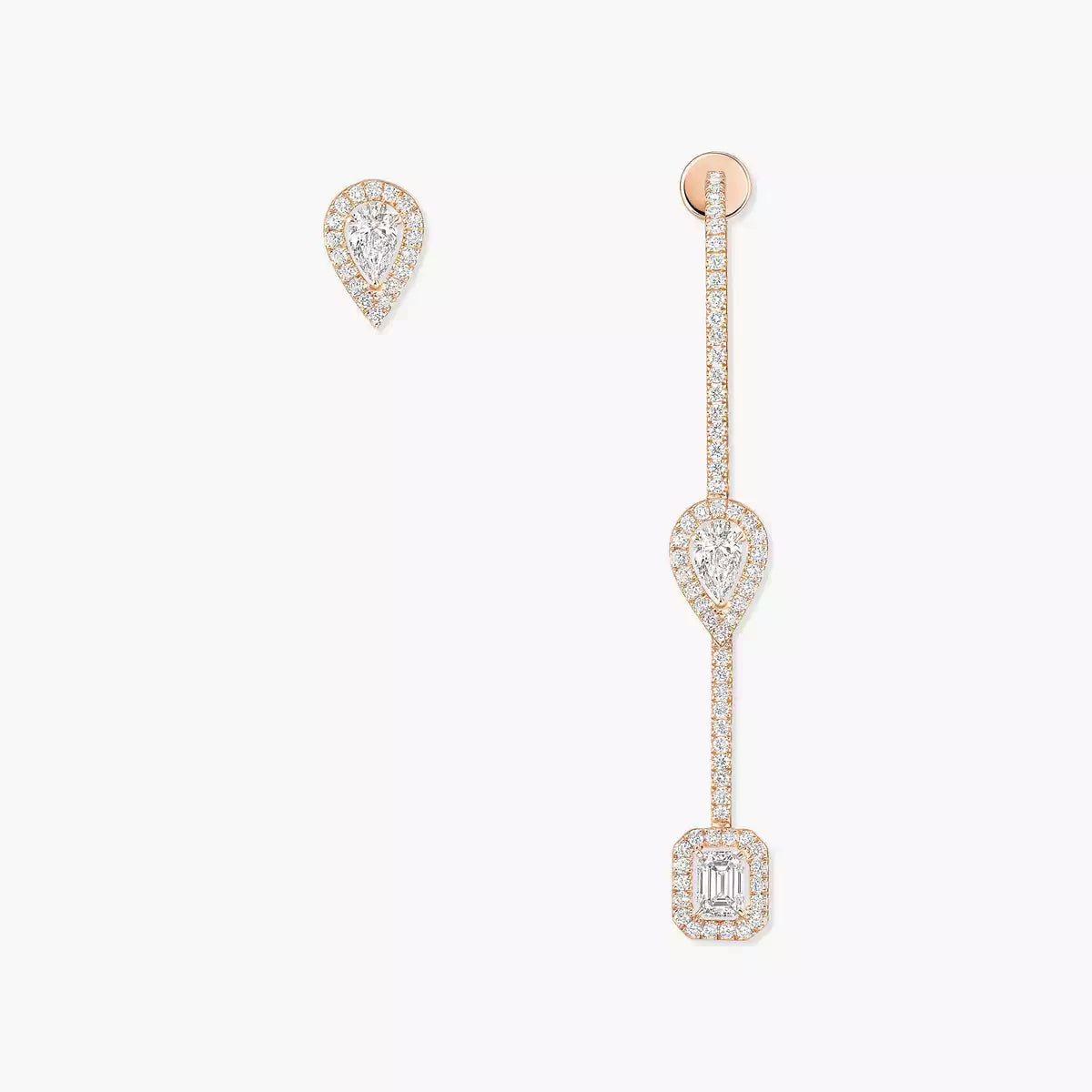 [Eterna Jewels]Diamond Drop Earrings My Twin