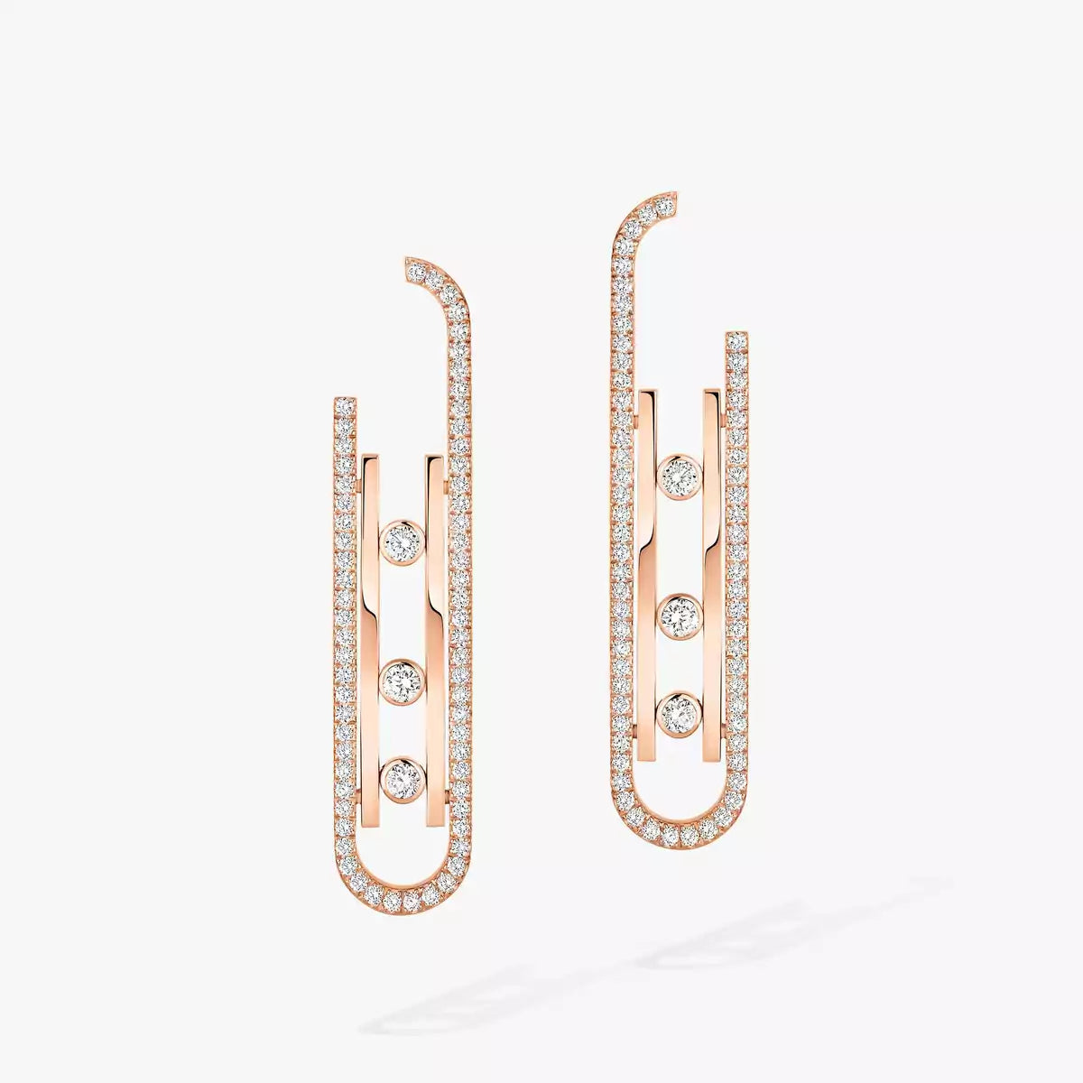 [Eterna Jewels]Diamond Pendant Earrings Move 10Th