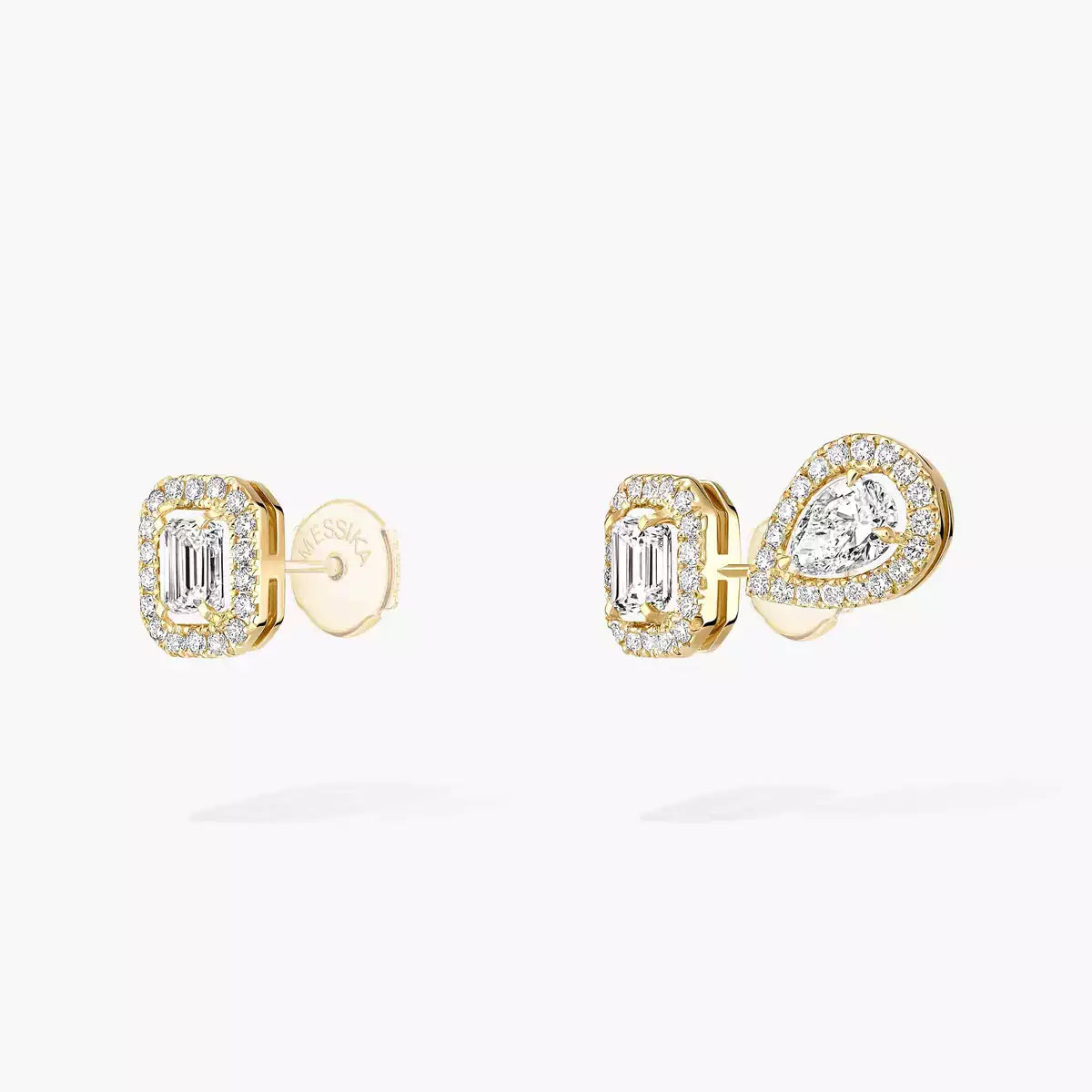[Eterna Jewels]Diamond Earrings 0,10ct My Twin 1+2