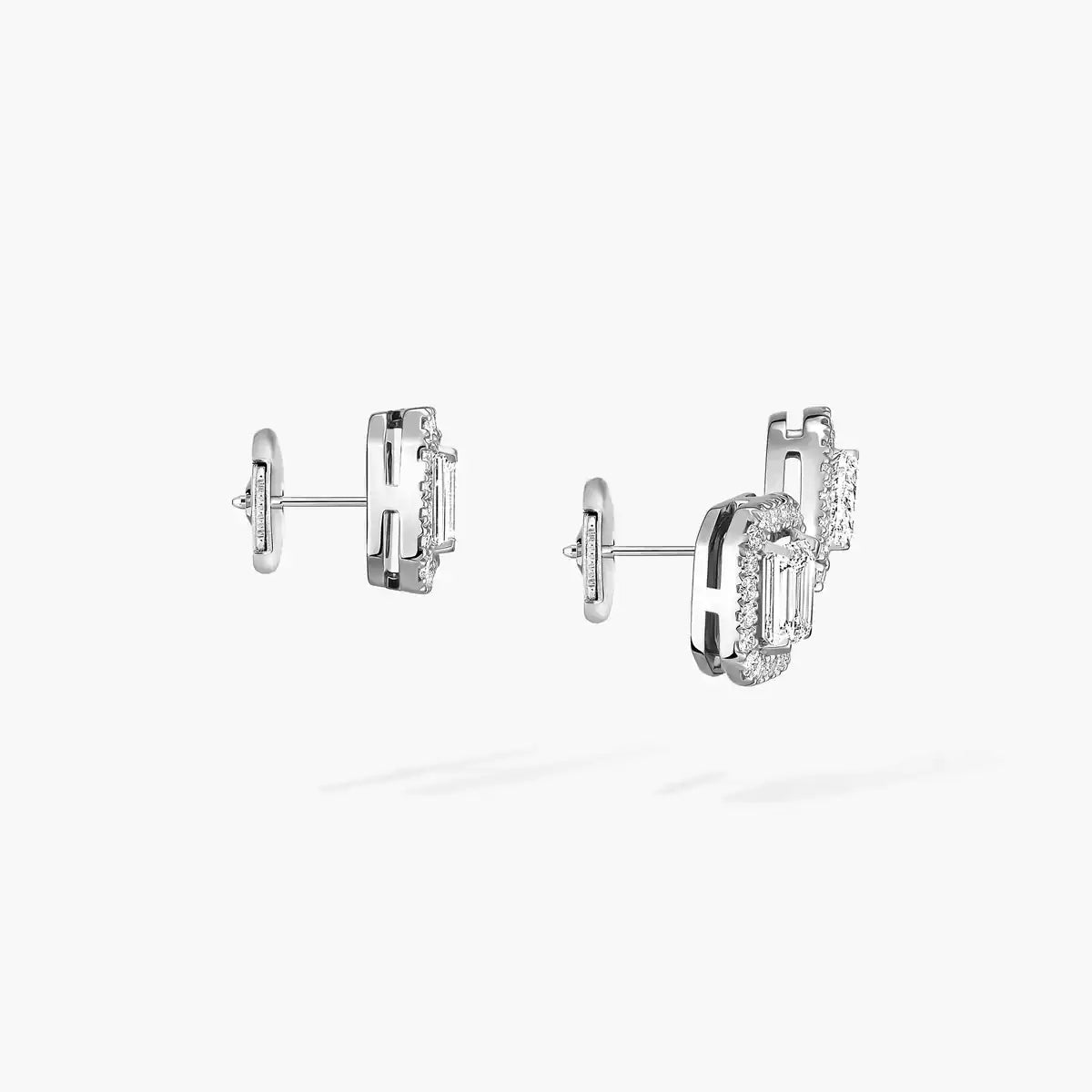 [Eterna Jewels]Diamond Earrings 0,10ct My Twin 1+2