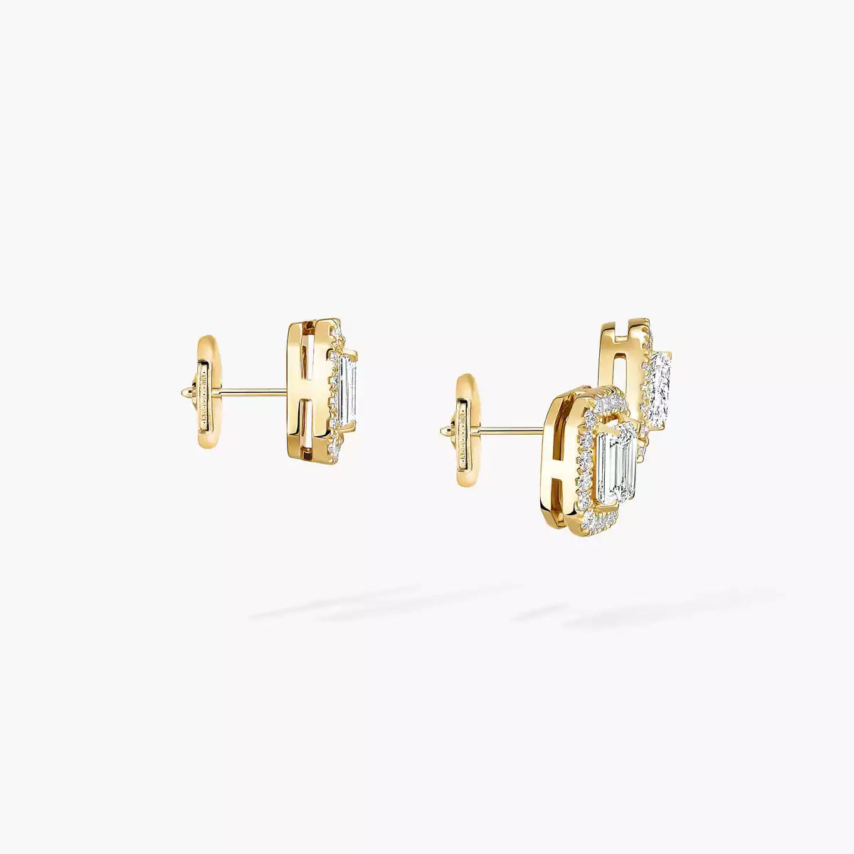 [Eterna Jewels]Diamond Earrings 0,10ct My Twin 1+2
