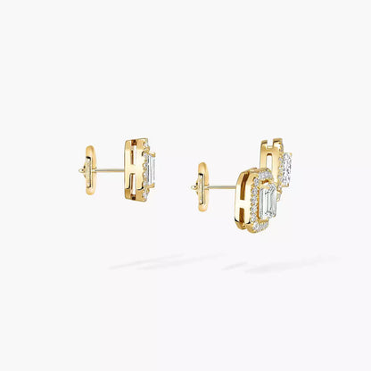 [Eterna Jewels]Diamond Earrings 0,10ct My Twin 1+2