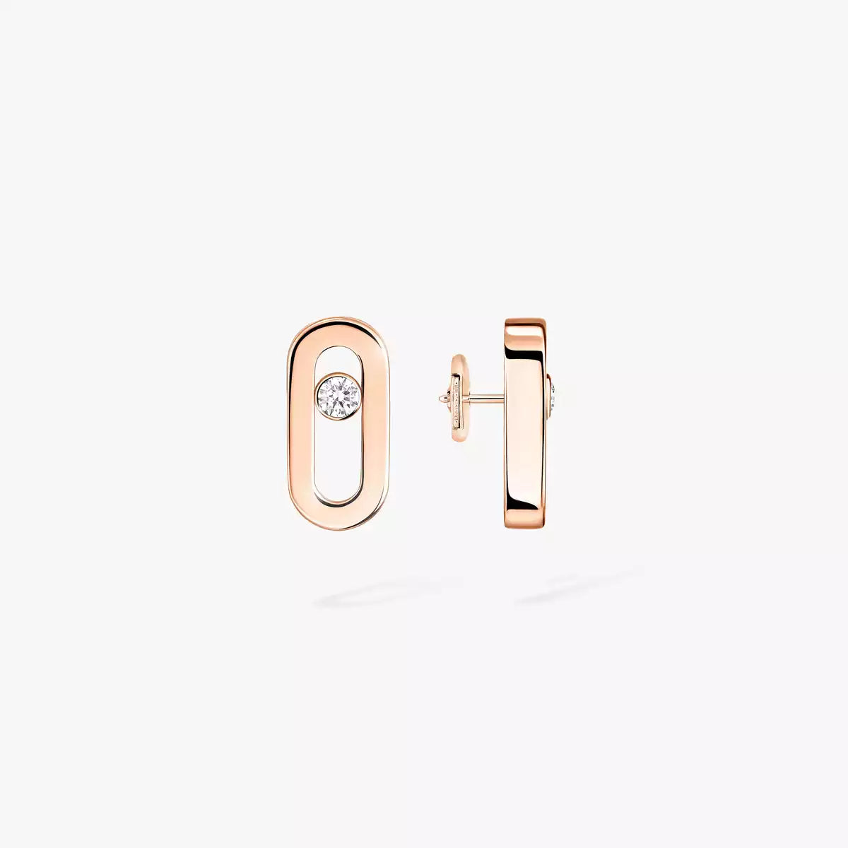 [Eterna Jewels]Move Uno Diamond Stud Earrings