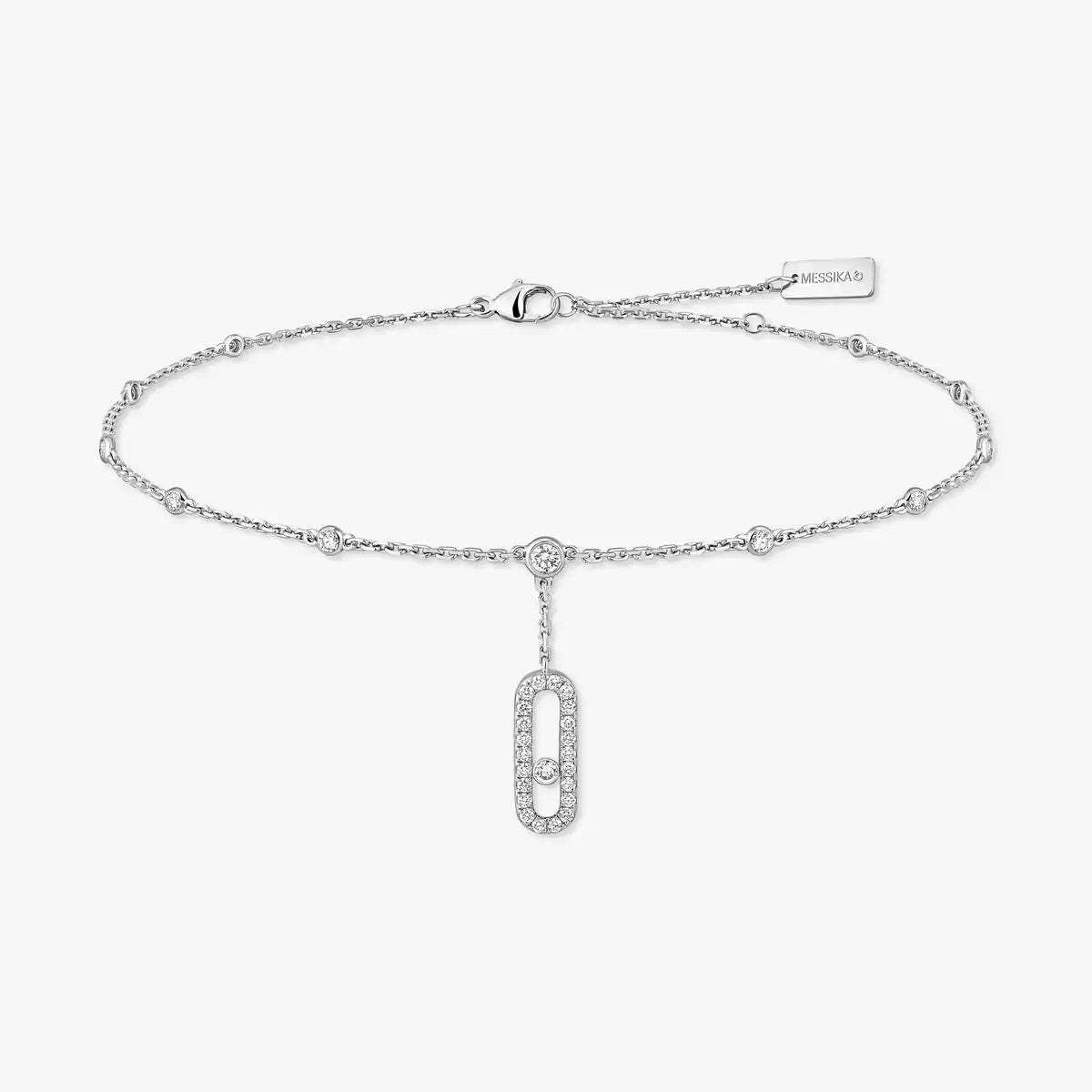 [Eterna Jewels] Move Uno pavé ankle bracelet