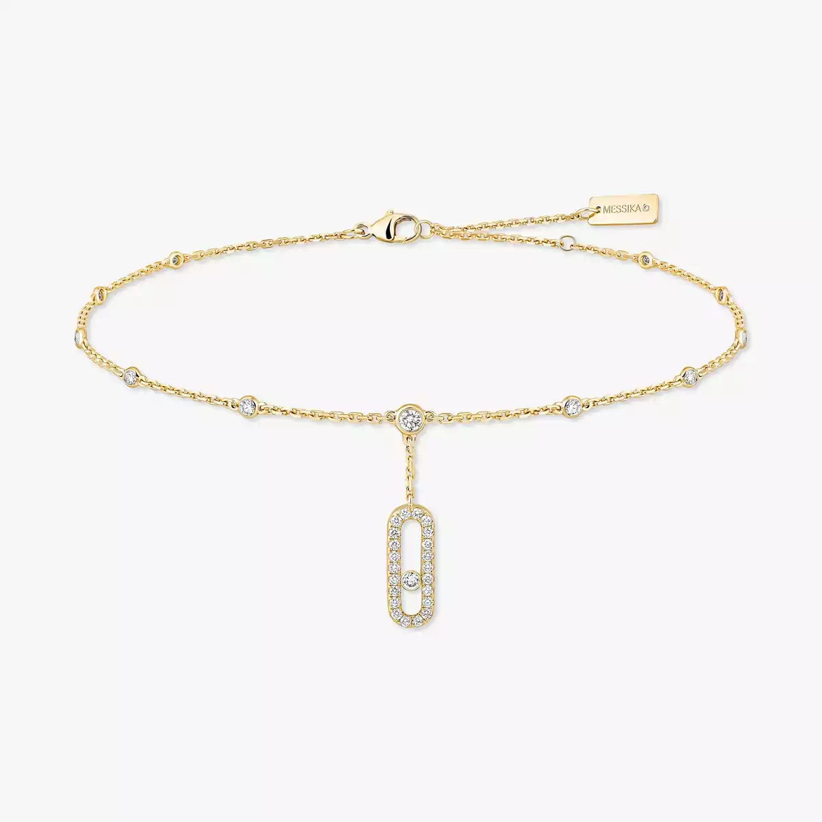 [Eterna Jewels] Move Uno pavé ankle bracelet