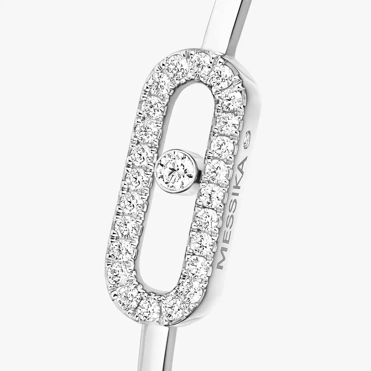 [Eterna Jewels]Move Uno pavé flex bangle medium