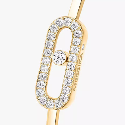 [Eterna Jewels]Move Uno pavé flex bangle medium