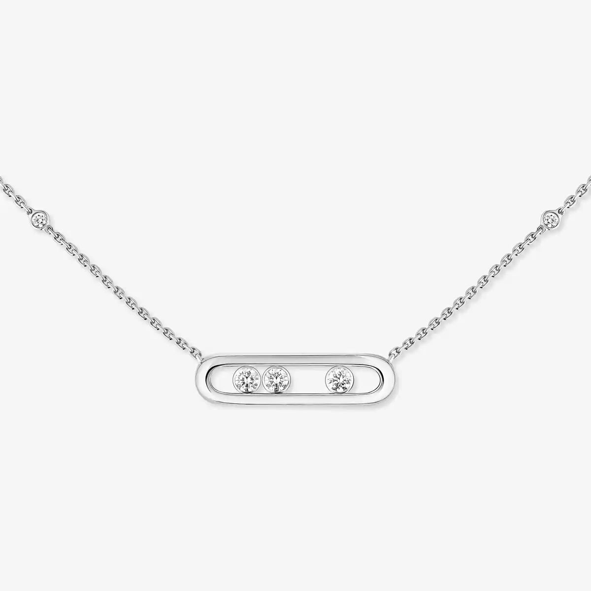 [Eterna Jewels] Baby Move Gold Diamond Necklace