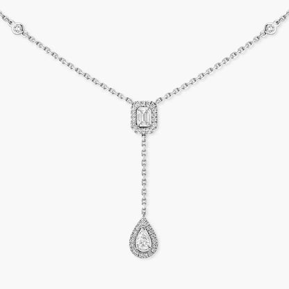 [Eterna Jewels]Gold Diamond Tie Necklace