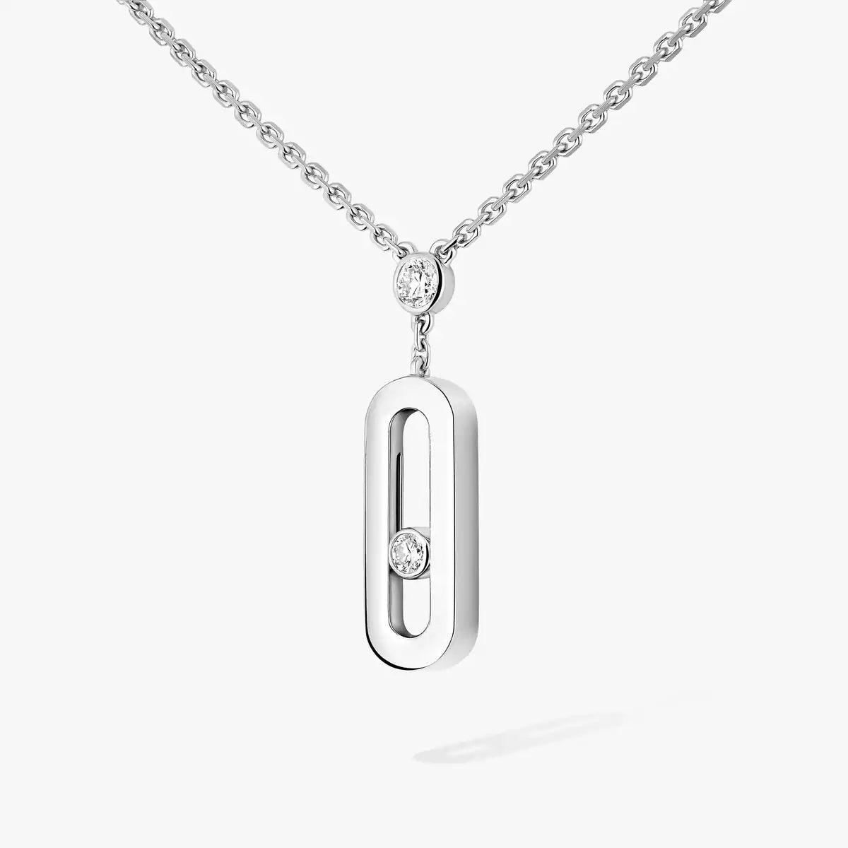 [Eterna Jewels] Move Uno Gold Diamond Long Necklace