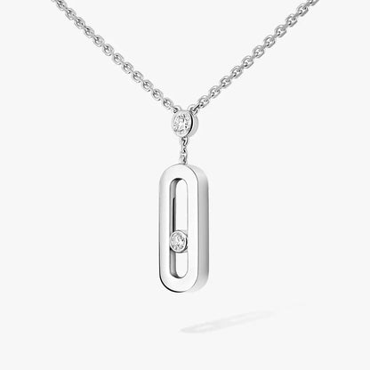 [Eterna Jewels] Move Uno Gold Diamond Long Necklace
