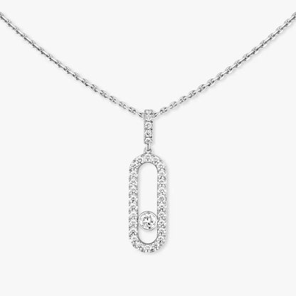 [Eterna Jewels]Move Uno Diamond Necklace in Rose Gold