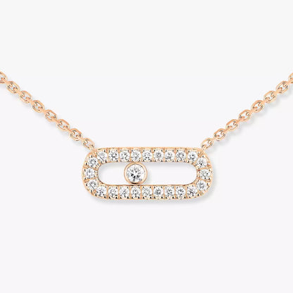 [Eterna Jewels]Diamond Necklace Move Uno