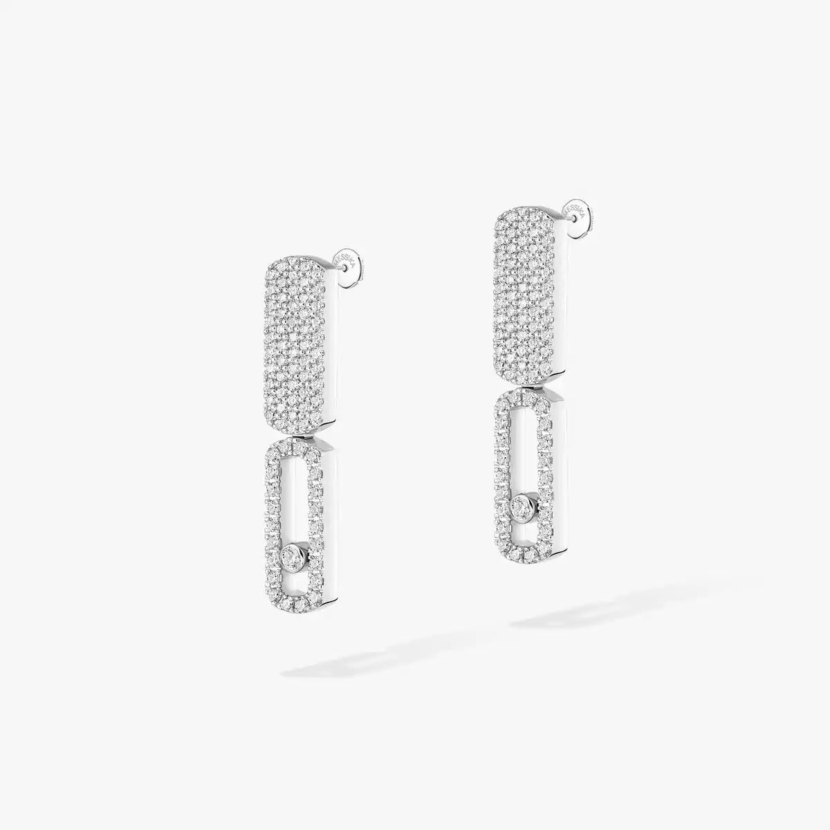 [Eterna Jewels]Imperial Move SM Diamond Earrings
