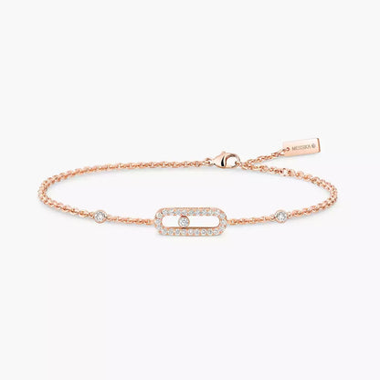 [Eterna Jewels]Move Uno Diamond Bracelet