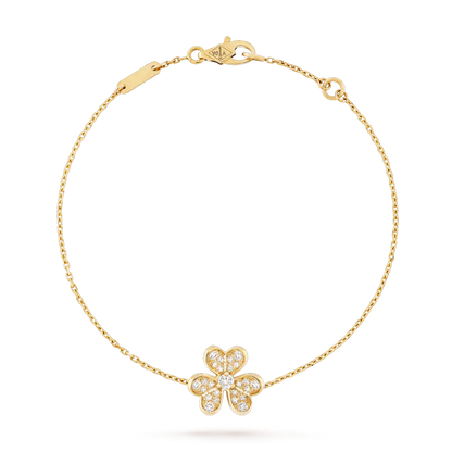 [Eterna Jewels]FRIVOLE GOLD FLOWER DIAMOND BRACELET