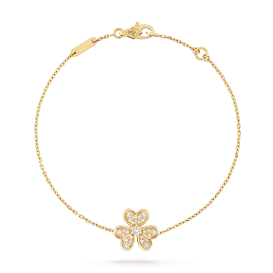 [Eterna Jewels]FRIVOLE GOLD FLOWER DIAMOND BRACELET