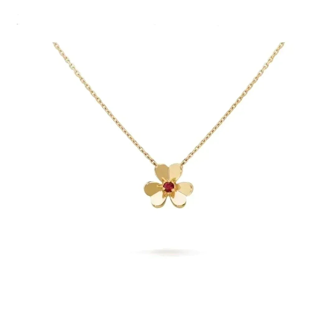 [Eterna Jewels]FRIVOLE GOLD FLOWER NECKLACE