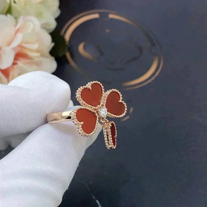 [Eterna Jewels]SWEET CLOVER CARNELIAN RING