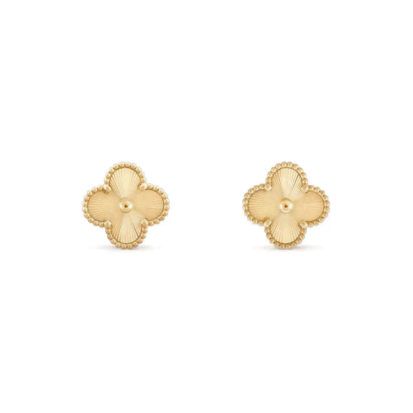 [Eterna Jewels]CLOVER MEDIUM 1 MOTIFS LASER EARRINGS