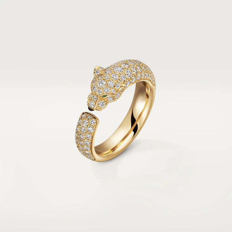 [Eterna Jewels]PANTHERE PINK GOLD DIAMOND RING