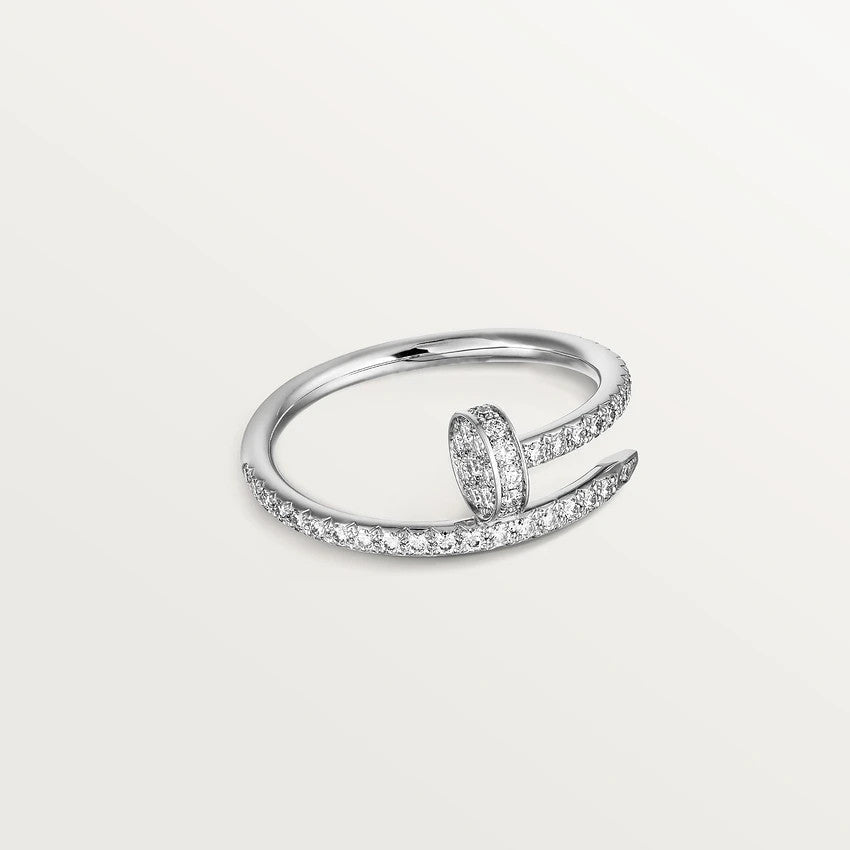 [Eterna Jewels]JUSTE RING 1.8MM SILVER DIAMONDS