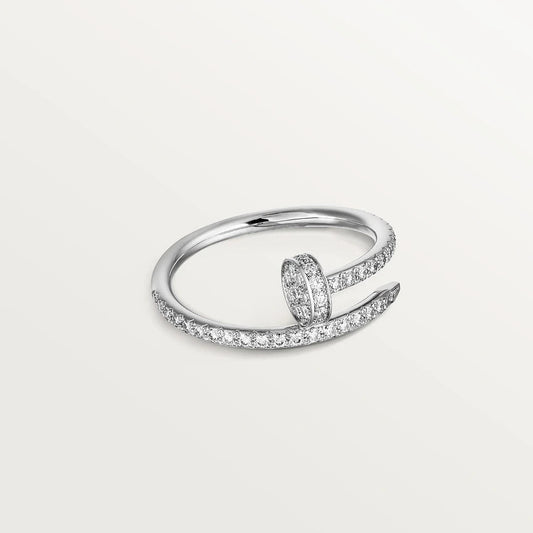 [Eterna Jewels]JUSTE RING 1.8MM SILVER DIAMONDS